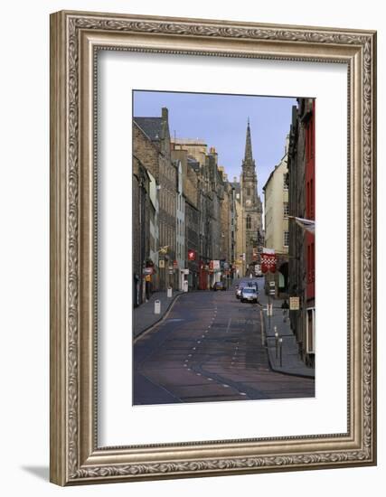 Royal Mile, Edinburgh-Vittoriano Rastelli-Framed Photographic Print