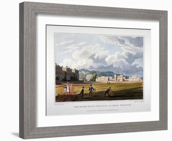 Royal Military Academy, Woolwich, Kent, 1821-George Hawkins-Framed Giclee Print