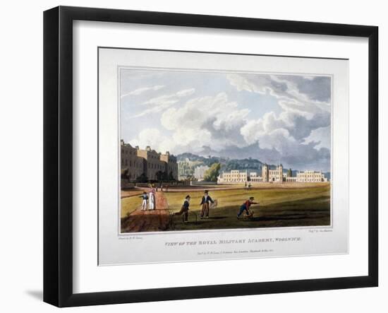 Royal Military Academy, Woolwich, Kent, 1821-George Hawkins-Framed Giclee Print