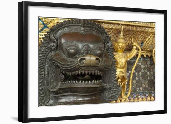 Royal Monastery of Emerald Buddha, Grand Palace, Wat Phra Keo, Bangkok, Thailand-Cindy Miller Hopkins-Framed Photographic Print