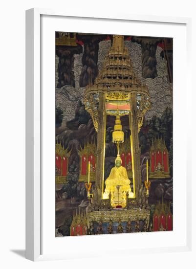 Royal Monastery of Emerald Buddha, Grand Palace, Wat Phra Keo, Bangkok, Thailand-Cindy Miller Hopkins-Framed Photographic Print