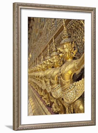 Royal Monastery of Emerald Buddha, Grand Palace, Wat Phra Keo, Bangkok, Thailand-Cindy Miller Hopkins-Framed Photographic Print