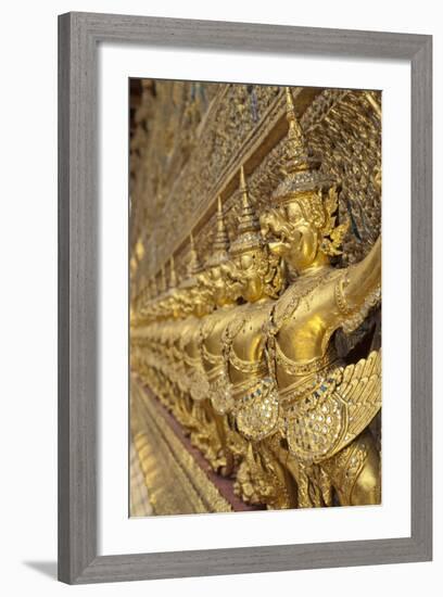 Royal Monastery of Emerald Buddha, Grand Palace, Wat Phra Keo, Bangkok, Thailand-Cindy Miller Hopkins-Framed Photographic Print