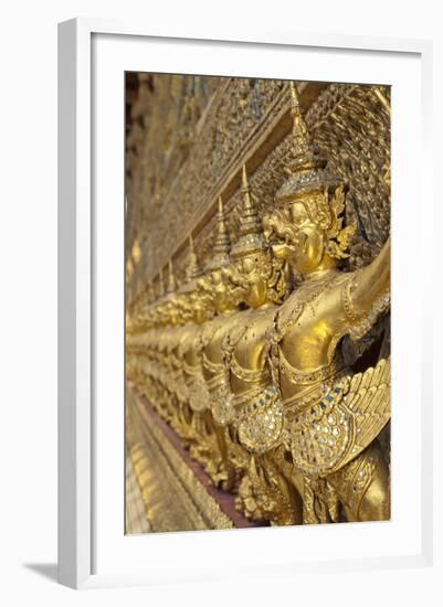 Royal Monastery of Emerald Buddha, Grand Palace, Wat Phra Keo, Bangkok, Thailand-Cindy Miller Hopkins-Framed Photographic Print