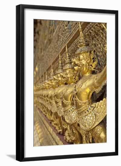 Royal Monastery of Emerald Buddha, Grand Palace, Wat Phra Keo, Bangkok, Thailand-Cindy Miller Hopkins-Framed Photographic Print