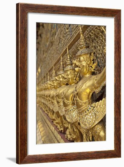 Royal Monastery of Emerald Buddha, Grand Palace, Wat Phra Keo, Bangkok, Thailand-Cindy Miller Hopkins-Framed Photographic Print