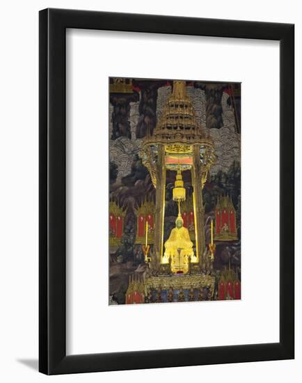 Royal Monastery of Emerald Buddha, Grand Palace, Wat Phra Keo, Bangkok, Thailand-Cindy Miller Hopkins-Framed Photographic Print