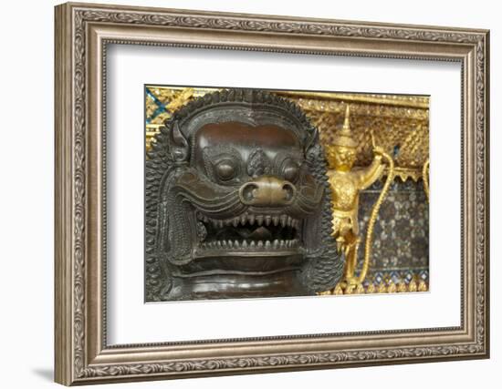 Royal Monastery of Emerald Buddha, Grand Palace, Wat Phra Keo, Bangkok, Thailand-Cindy Miller Hopkins-Framed Photographic Print