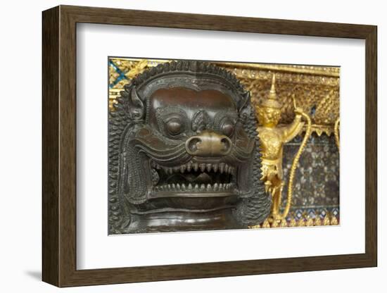 Royal Monastery of Emerald Buddha, Grand Palace, Wat Phra Keo, Bangkok, Thailand-Cindy Miller Hopkins-Framed Photographic Print