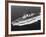 Royal Navy Ships HMS Invincible Aircraft Carrier Sailing in the Northern Atlantic, October 1985-null-Framed Photographic Print