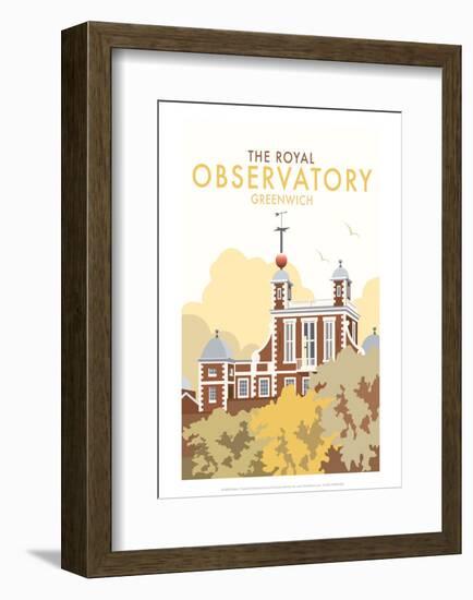 Royal Observatory - Dave Thompson Contemporary Travel Print-Dave Thompson-Framed Giclee Print