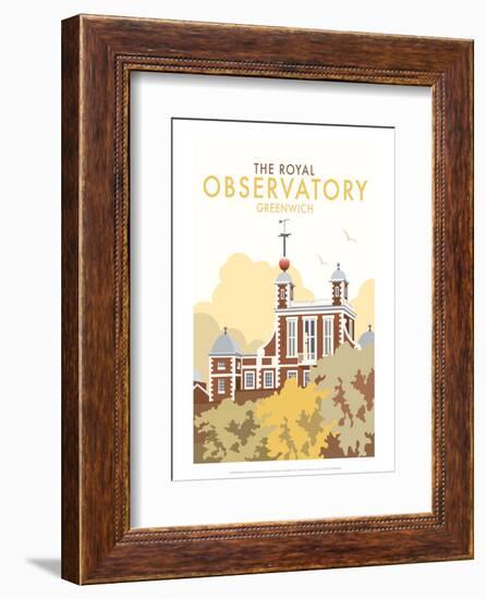 Royal Observatory - Dave Thompson Contemporary Travel Print-Dave Thompson-Framed Giclee Print