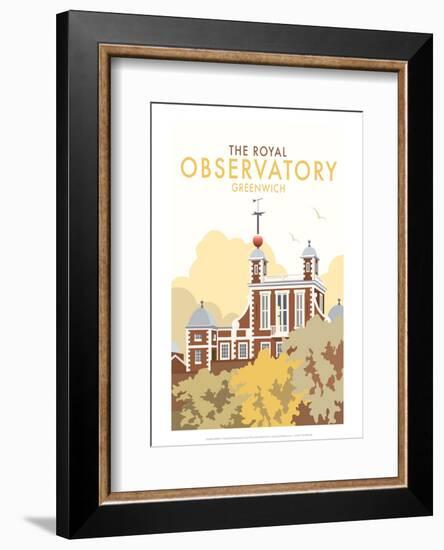 Royal Observatory - Dave Thompson Contemporary Travel Print-Dave Thompson-Framed Giclee Print