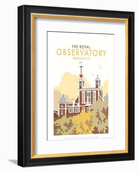 Royal Observatory - Dave Thompson Contemporary Travel Print-Dave Thompson-Framed Giclee Print