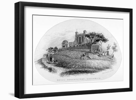 Royal Observatory, Greenwich, London, C1830-J McGahey-Framed Giclee Print