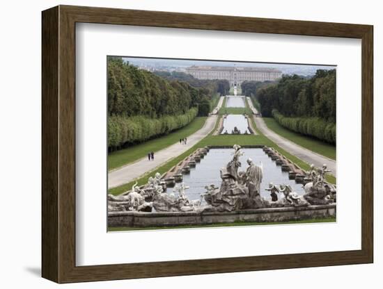 Royal Palace, Caserta, Campania, Italy, Europe-Oliviero Olivieri-Framed Photographic Print