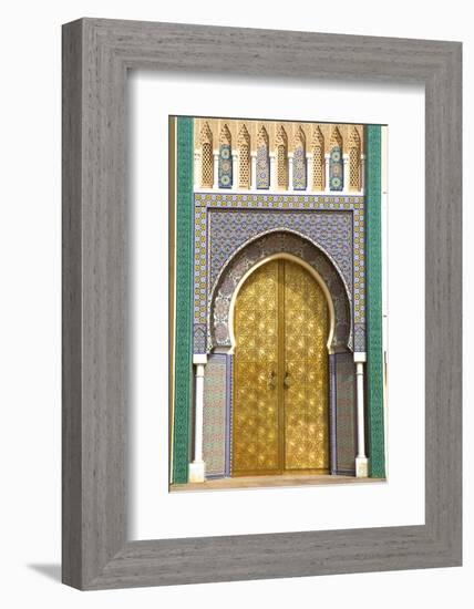 Royal Palace, Fez, Morocco, North Africa-Neil Farrin-Framed Photographic Print