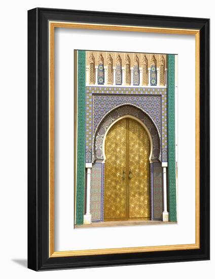 Royal Palace, Fez, Morocco, North Africa-Neil Farrin-Framed Photographic Print