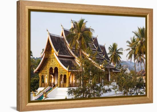 Royal Palace, Luang Prabang, Laos, Indochina, Southeast Asia, Asia-Jordan Banks-Framed Premier Image Canvas