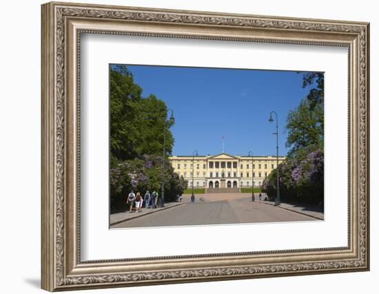 Royal Palace (Slottet), Oslo, Norway, Scandinavia, Europe-Doug Pearson-Framed Photographic Print