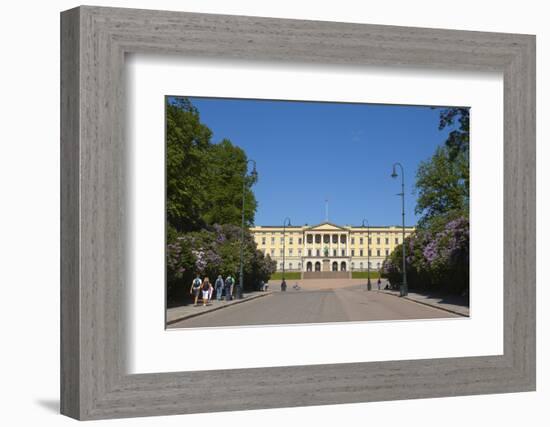 Royal Palace (Slottet), Oslo, Norway, Scandinavia, Europe-Doug Pearson-Framed Photographic Print