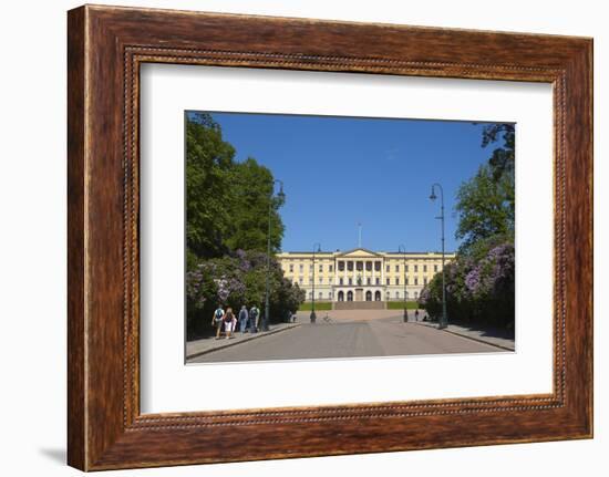 Royal Palace (Slottet), Oslo, Norway, Scandinavia, Europe-Doug Pearson-Framed Photographic Print