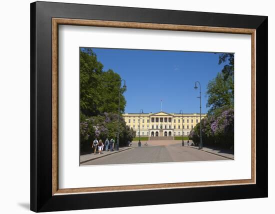 Royal Palace (Slottet), Oslo, Norway, Scandinavia, Europe-Doug Pearson-Framed Photographic Print