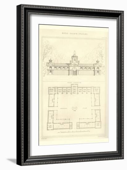 Royal Palace Stables-Richard Brown-Framed Art Print