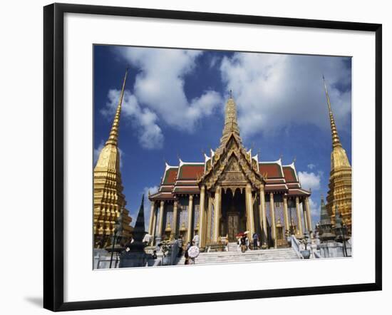 Royal Pantheon at Wat Phra Keo in the Grand Palace, Bangkok, Thailand, Southeast Asia-Tomlinson Ruth-Framed Photographic Print