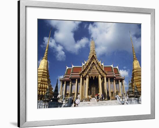 Royal Pantheon at Wat Phra Keo in the Grand Palace, Bangkok, Thailand, Southeast Asia-Tomlinson Ruth-Framed Photographic Print