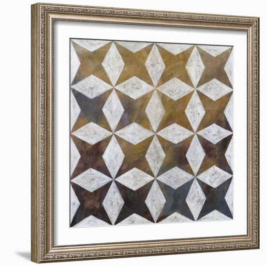 Royal Pattern I-Megan Meagher-Framed Art Print