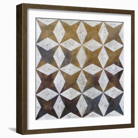 Royal Pattern I-Megan Meagher-Framed Art Print