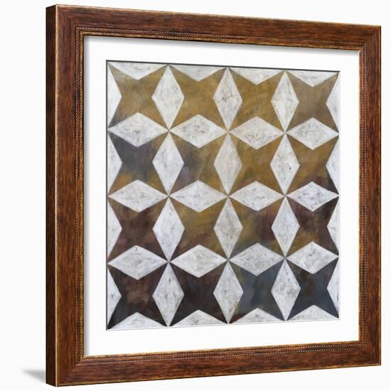 Royal Pattern I-Megan Meagher-Framed Art Print