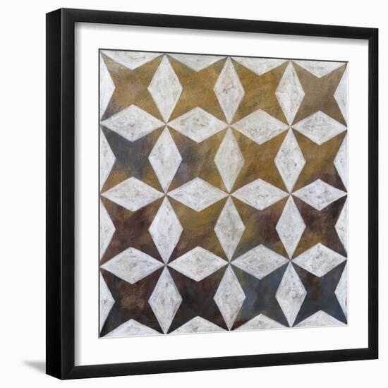 Royal Pattern I-Megan Meagher-Framed Art Print