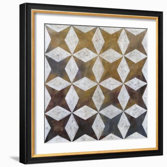 Royal Pattern I-Megan Meagher-Framed Art Print