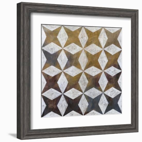 Royal Pattern I-Megan Meagher-Framed Art Print