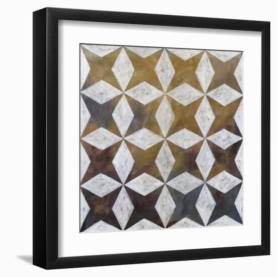 Royal Pattern I-Megan Meagher-Framed Art Print