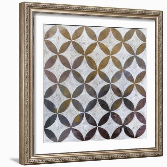 Royal Pattern II-Megan Meagher-Framed Art Print