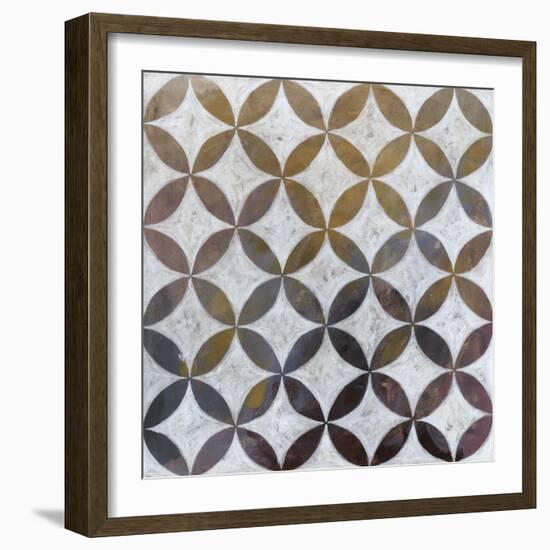 Royal Pattern II-Megan Meagher-Framed Art Print