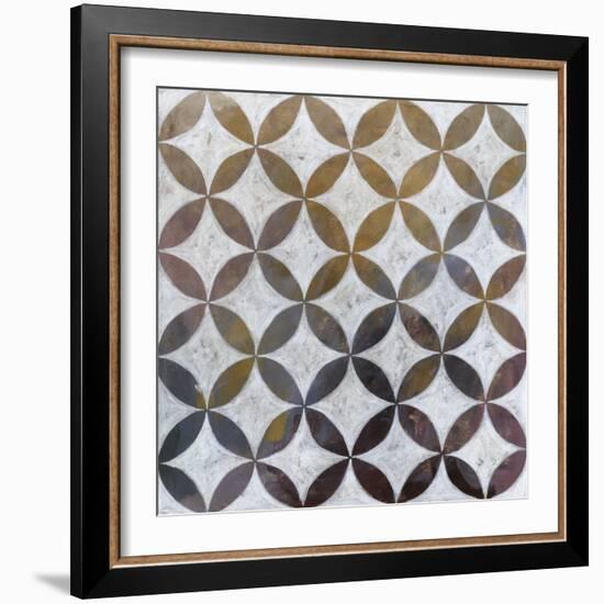 Royal Pattern II-Megan Meagher-Framed Art Print