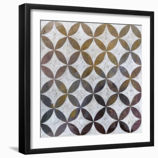 Royal Pattern II-Megan Meagher-Framed Art Print