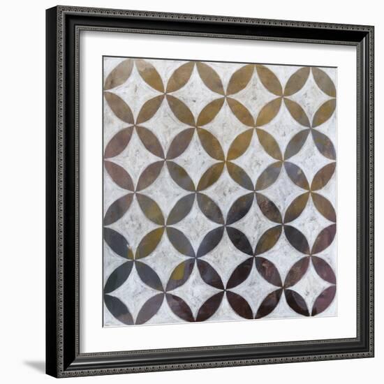 Royal Pattern II-Megan Meagher-Framed Art Print