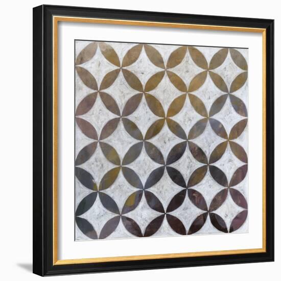 Royal Pattern II-Megan Meagher-Framed Art Print