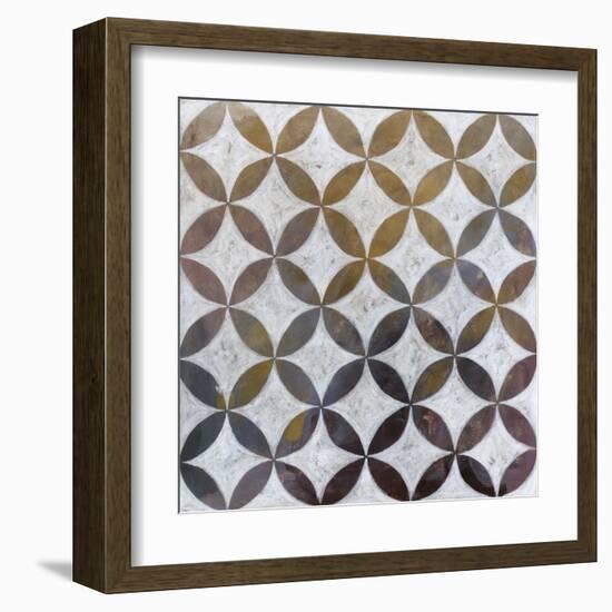 Royal Pattern II-Megan Meagher-Framed Art Print