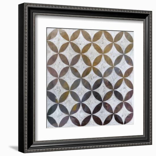 Royal Pattern II-Megan Meagher-Framed Art Print