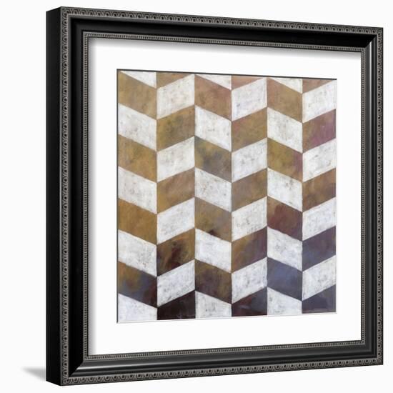 Royal Pattern IV-Megan Meagher-Framed Art Print