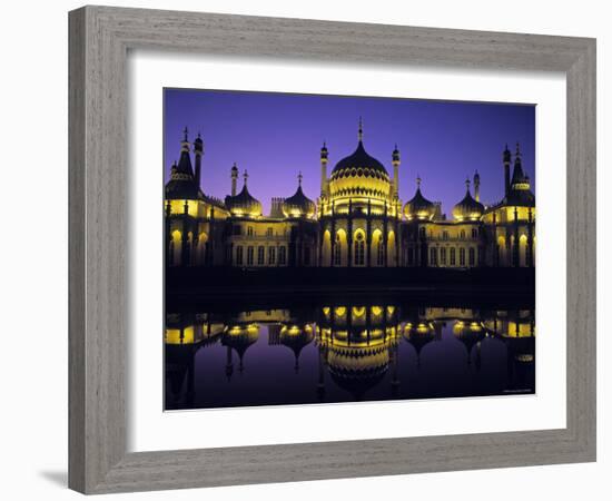 Royal Pavilion, Brighton, East Sussex, England-Rex Butcher-Framed Photographic Print