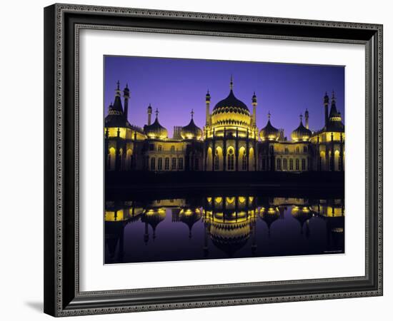 Royal Pavilion, Brighton, East Sussex, England-Rex Butcher-Framed Photographic Print