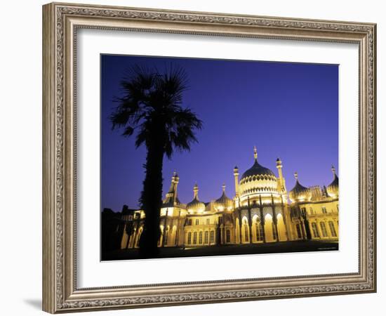 Royal Pavilion, Brighton, East Sussex, England-Rex Butcher-Framed Photographic Print