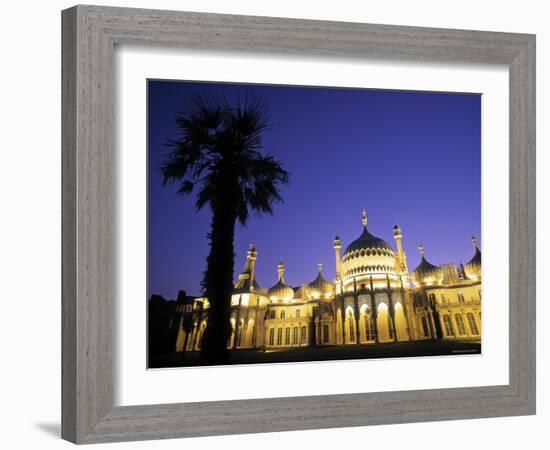 Royal Pavilion, Brighton, East Sussex, England-Rex Butcher-Framed Photographic Print